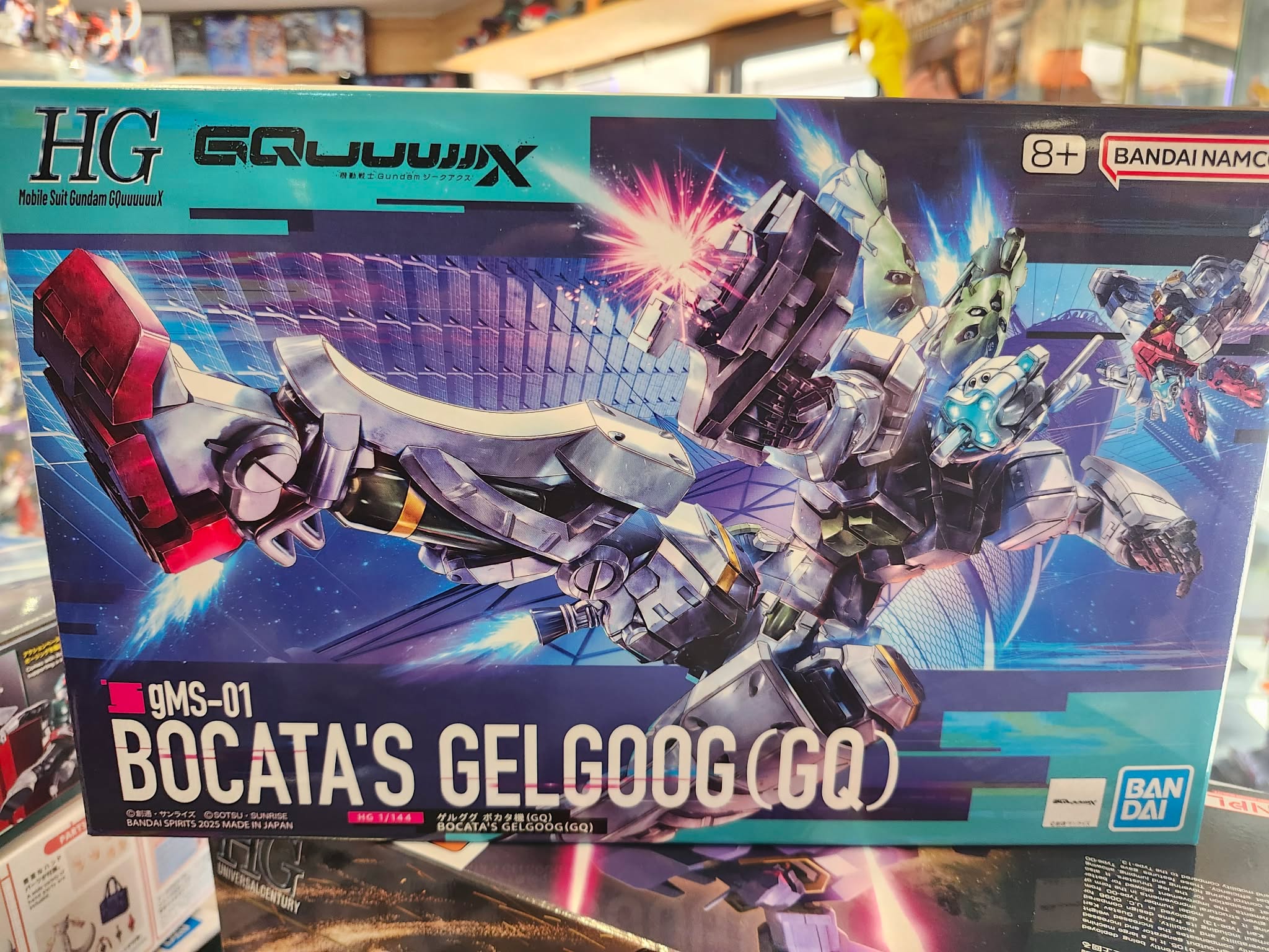 HG gundam Bocata’s Gelgoog GQuuuuuuX