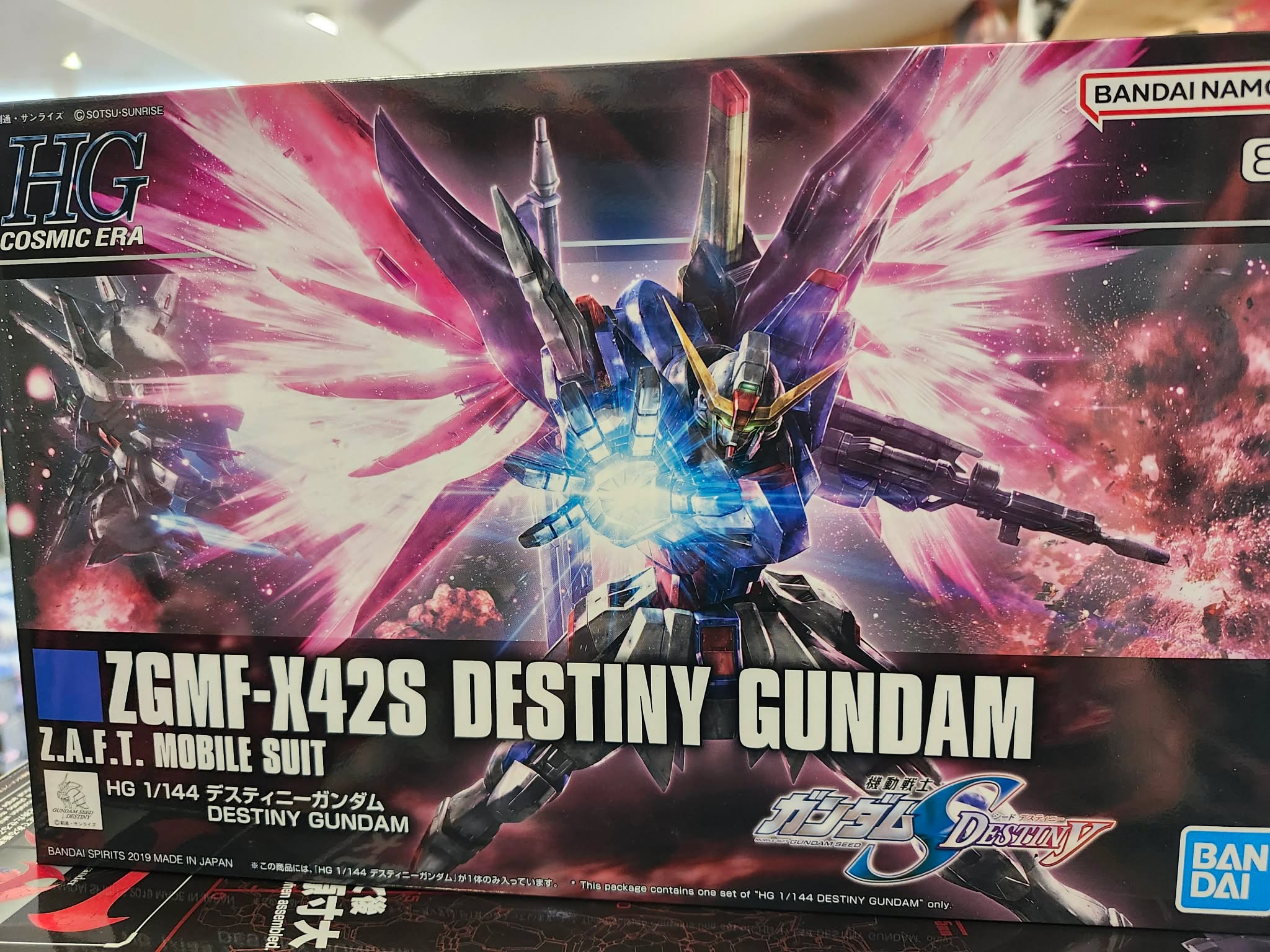 HG Destiny Gundam Bandai maquette