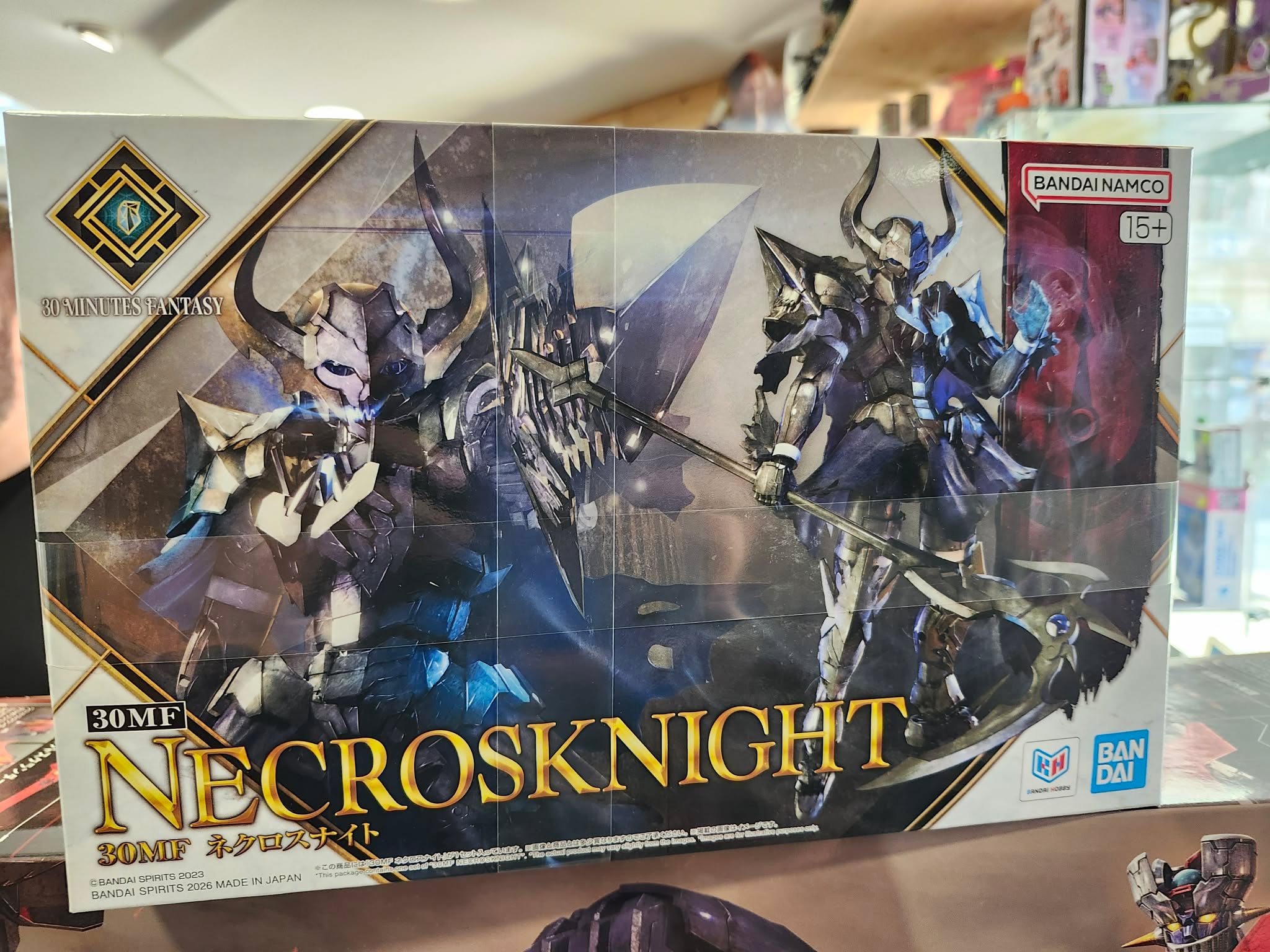 HG 30MF Nekros Knight Gundam Bandai maquette