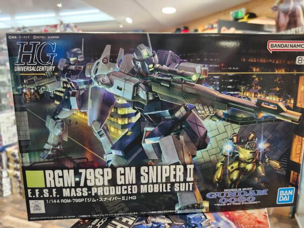 HG GM Sniper II Gundam Bandai maquette