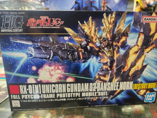 HG Gundam Banshee Destroy Mode Bandai Gunpla