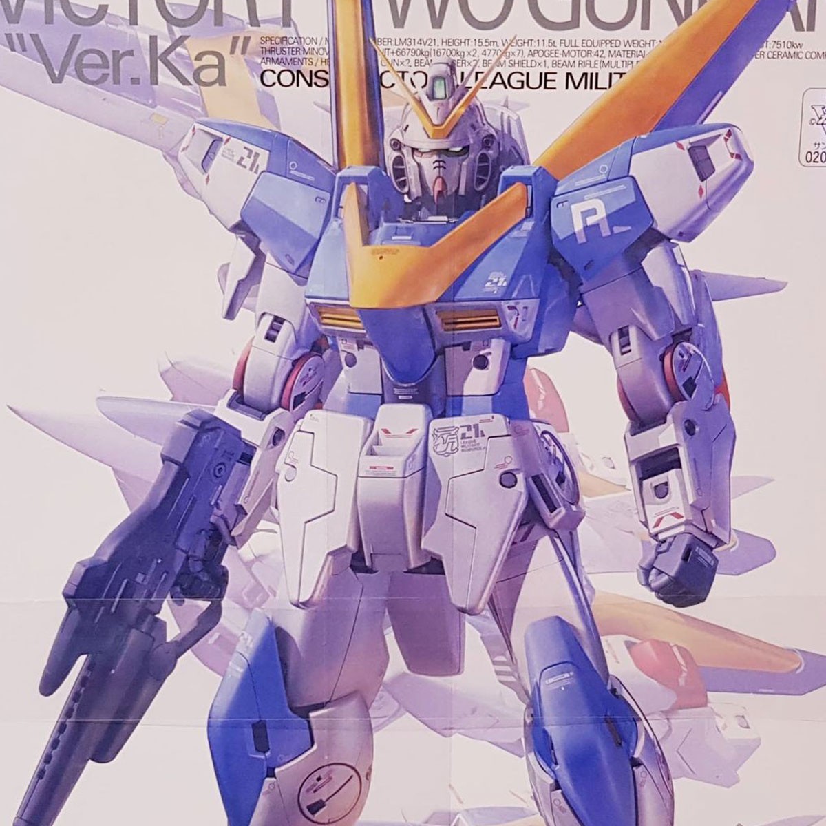 MG Victory Two Gundam Bandai 1/100 maquette