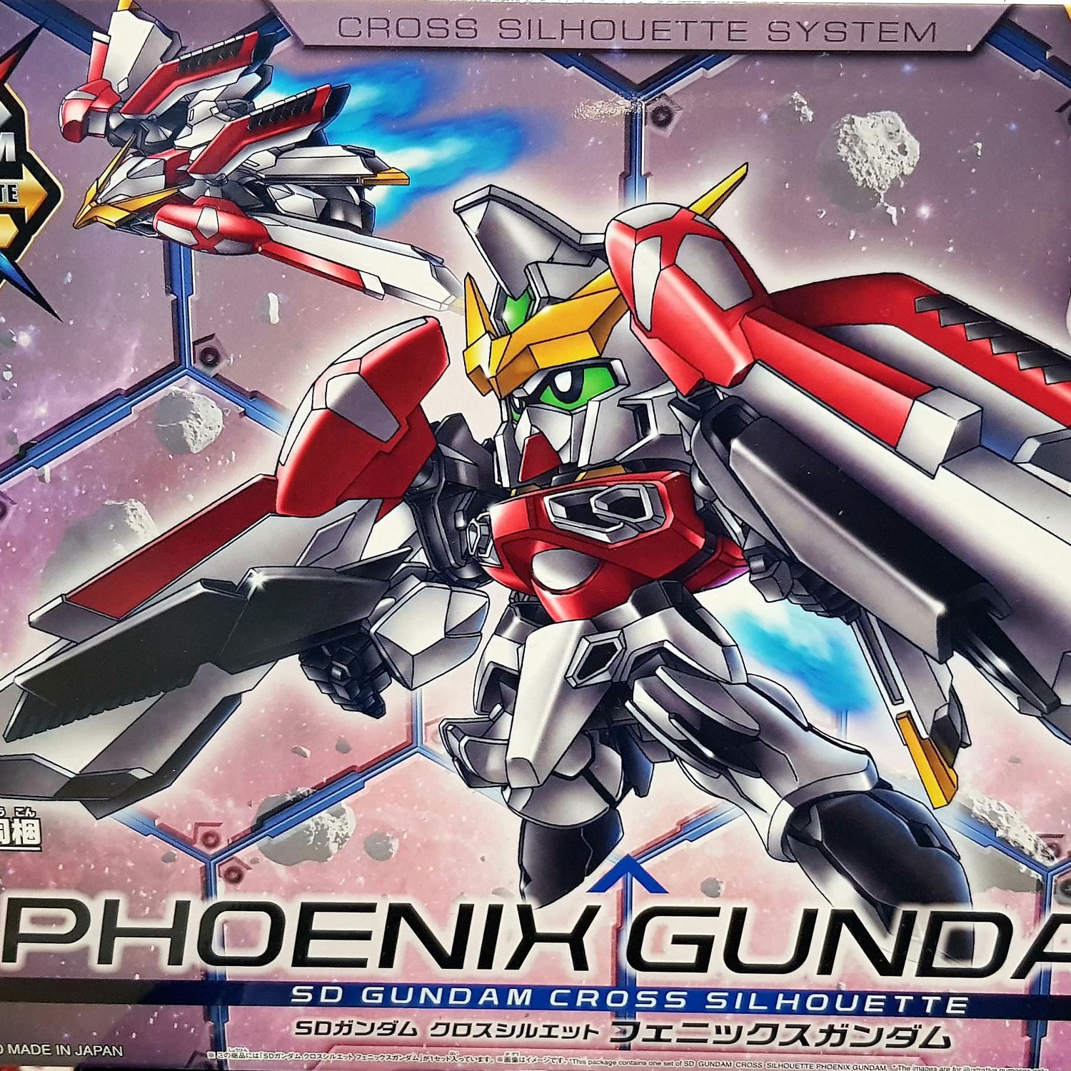 SD Cross Silhouette Gundam Phoenix Bandai maquette