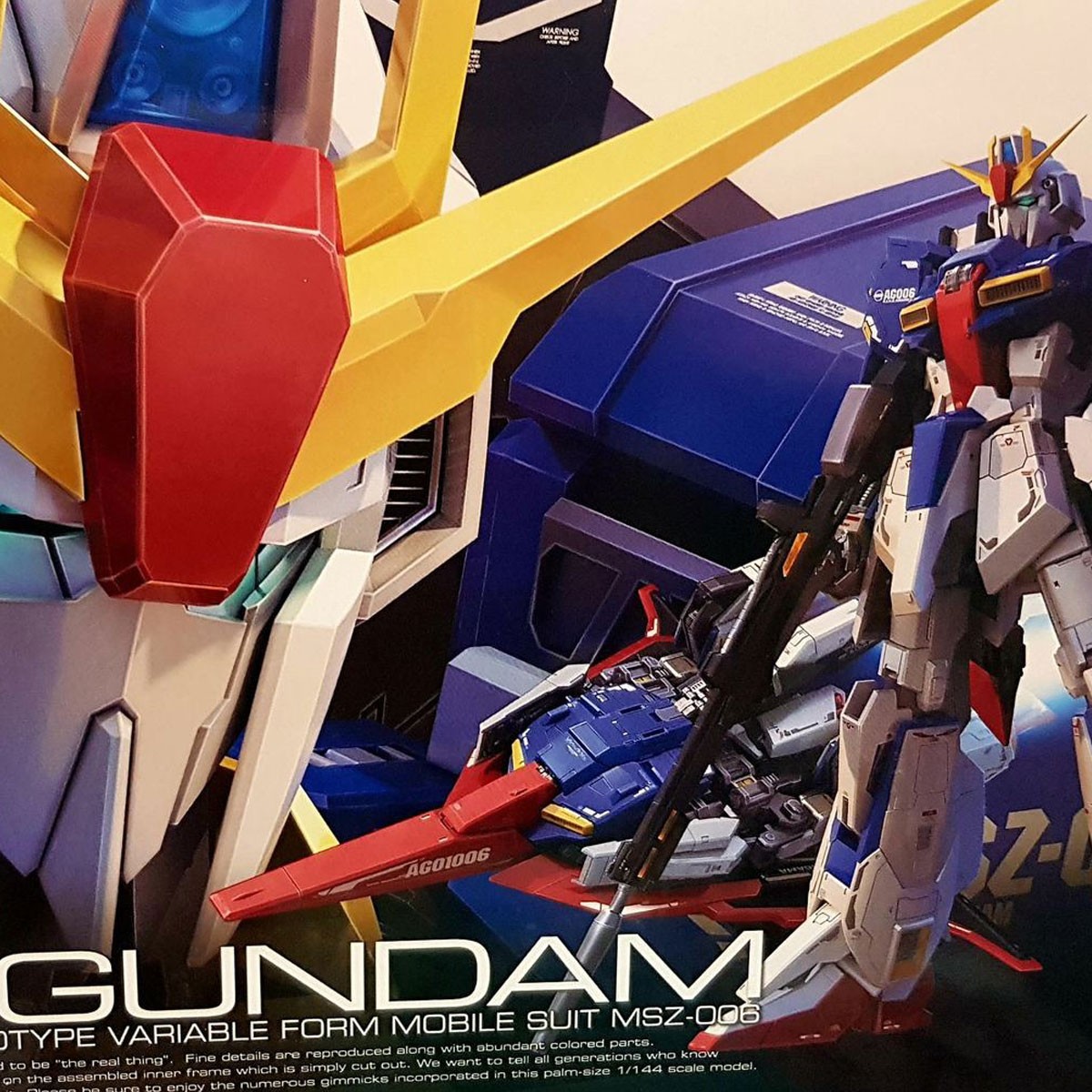 RG MSZ-006 Zeta Gundam Bandai Real Grade