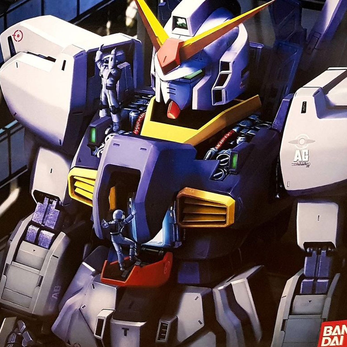 PG Gundam Mk-II AEUG White Bandai Perfect Grade